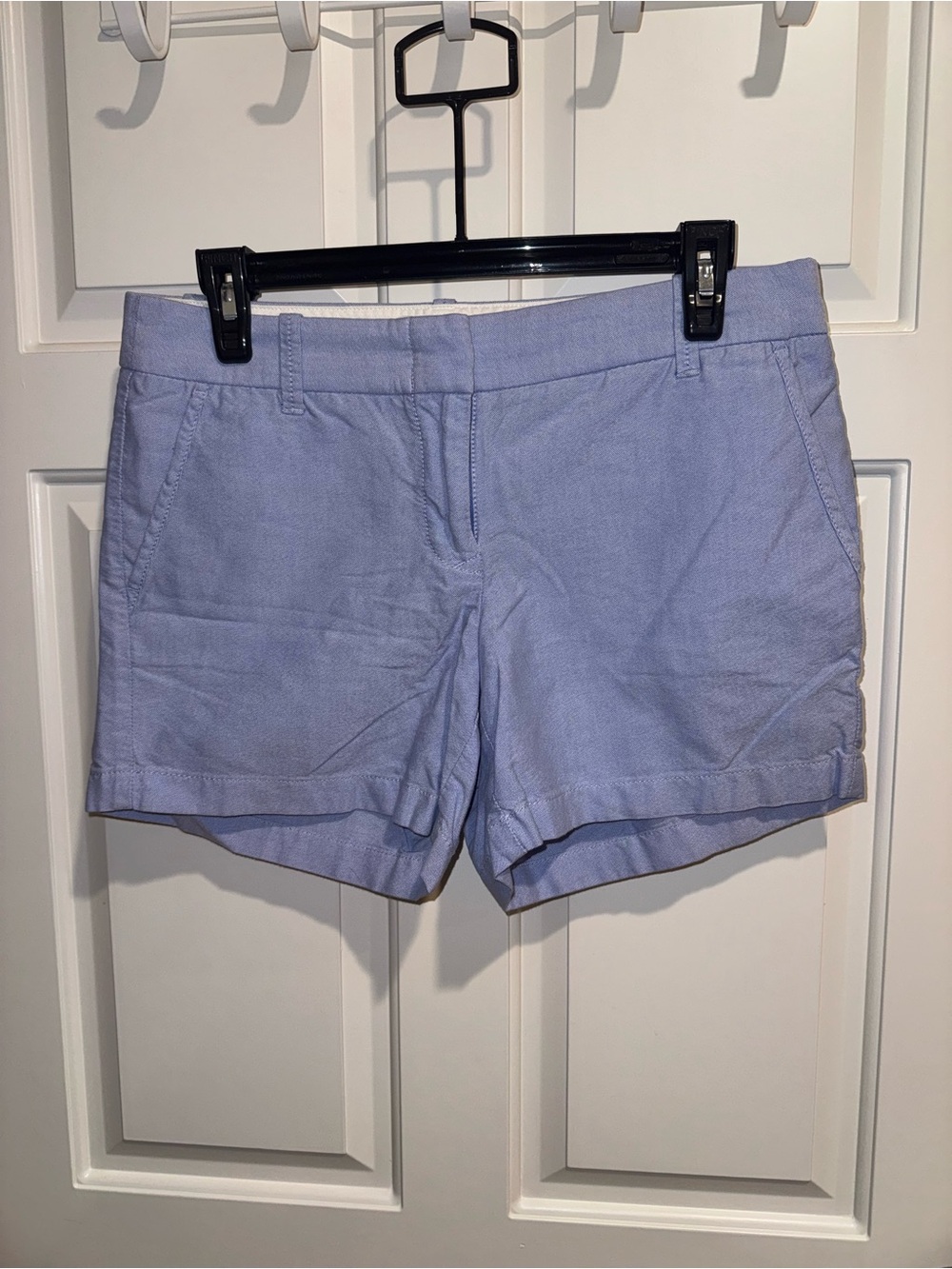 J. Crew Lavender Cotton Blend Shorts